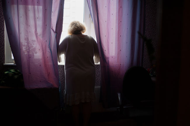 Ekaterina in her daughter’s room