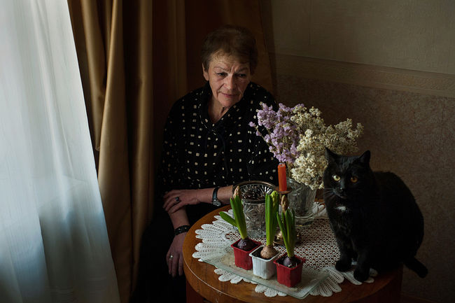 raisa mikhaylova. umbilical cord. Alla, 74 years old. Retired. Divorced, no children