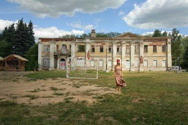 raisa mikhaylova. co-existence. Grebnevo Estate, east wing of the manor house